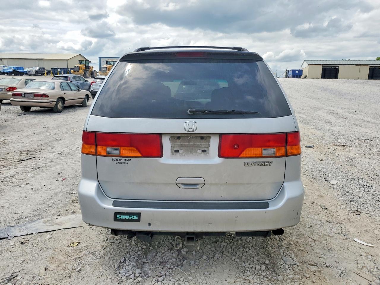 2003 Honda Odyssey Exl Silver vin: 5FNRL18973B087554