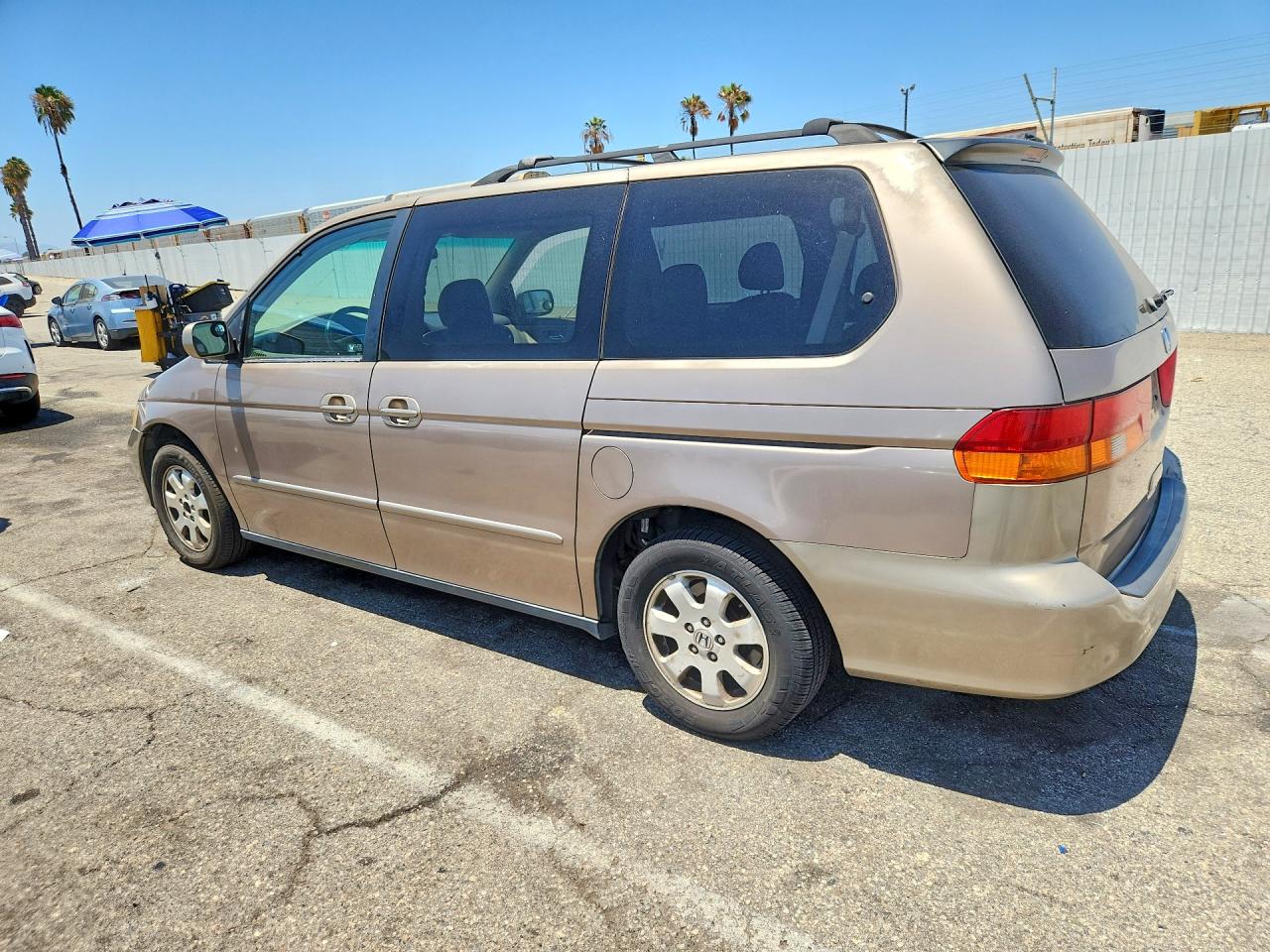 2003 Honda Odyssey Exl Tan vin: 5FNRL18973B105440