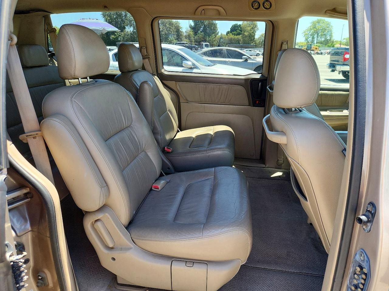 2003 Honda Odyssey Exl Tan vin: 5FNRL18973B105440