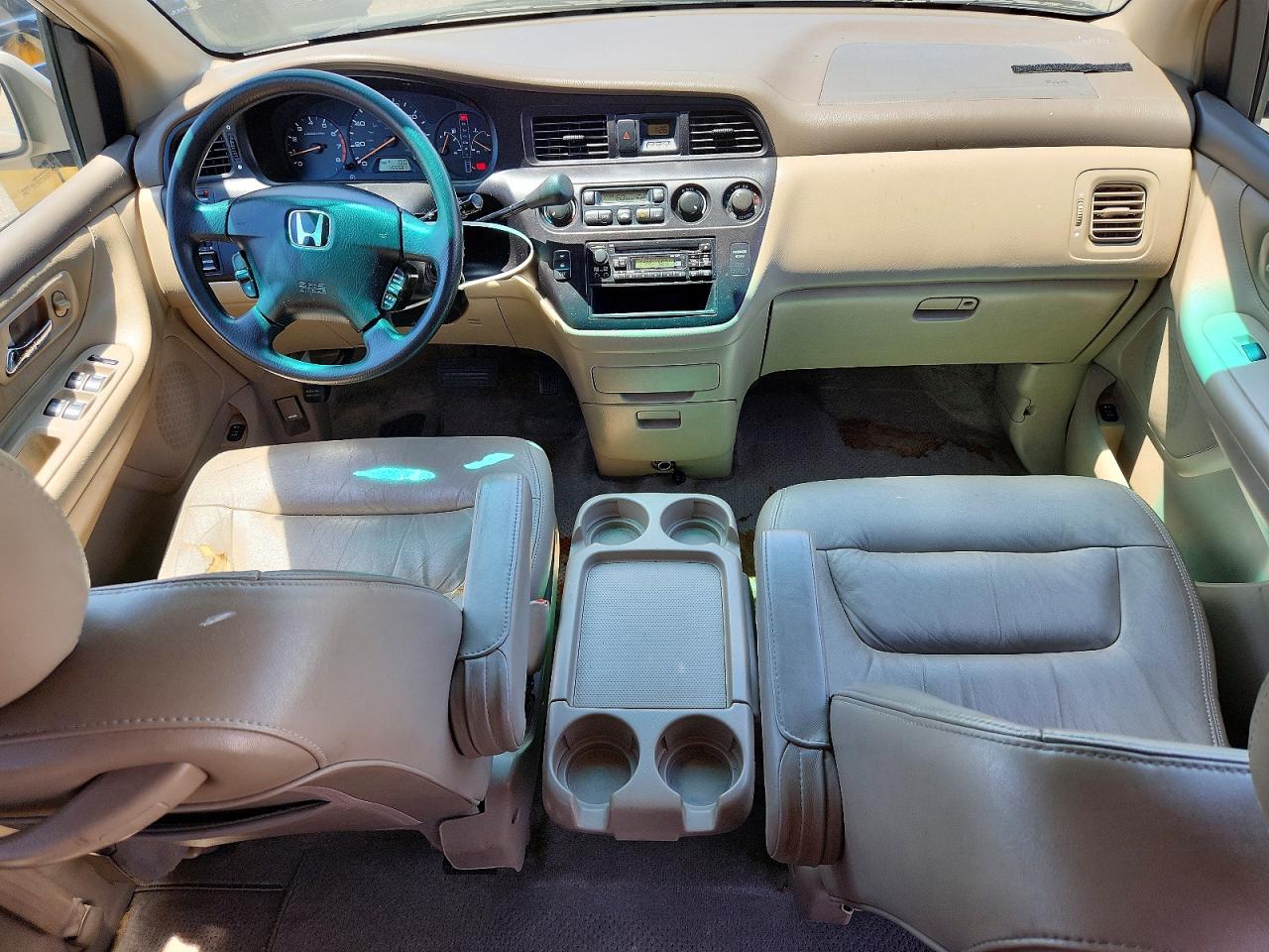 2003 Honda Odyssey Exl Tan vin: 5FNRL18973B105440