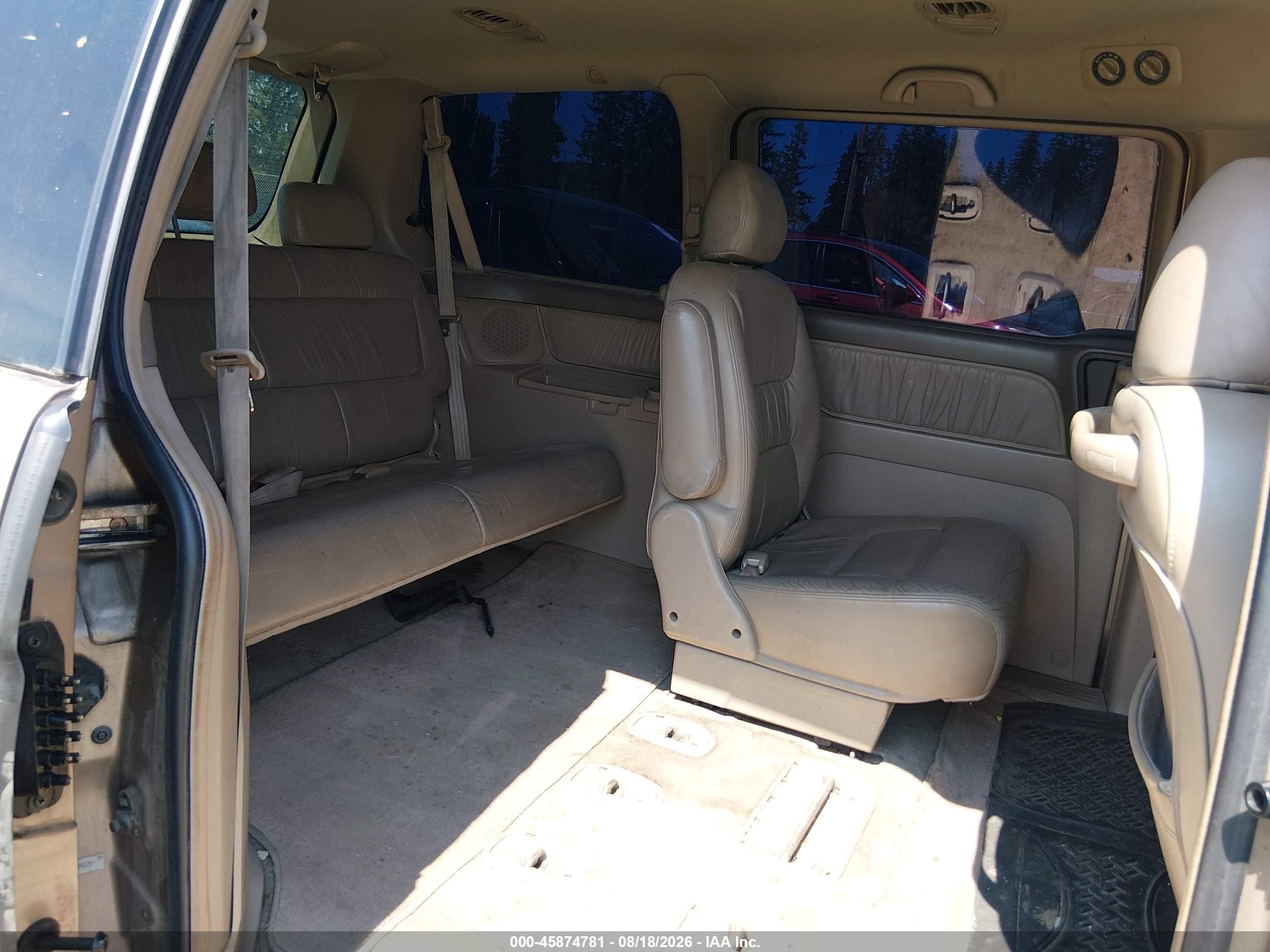 2004 Honda Odyssey Ex-l Gold vin: 5FNRL18974B002794