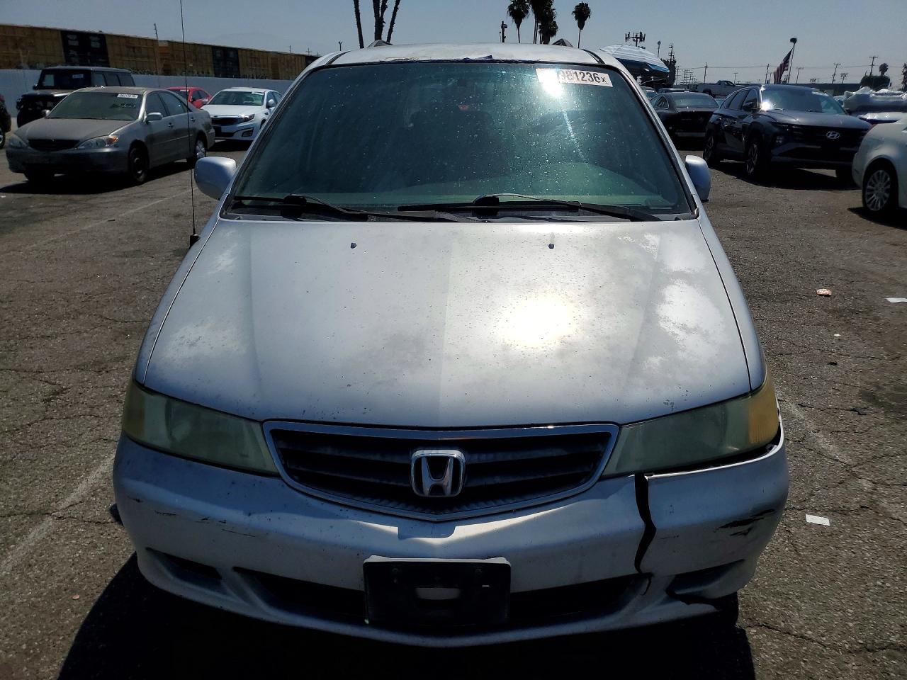 2004 Honda Odyssey Exl Silver vin: 5FNRL18974B022933