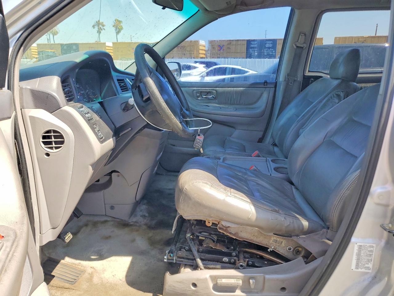 2004 Honda Odyssey Exl Silver vin: 5FNRL18974B022933