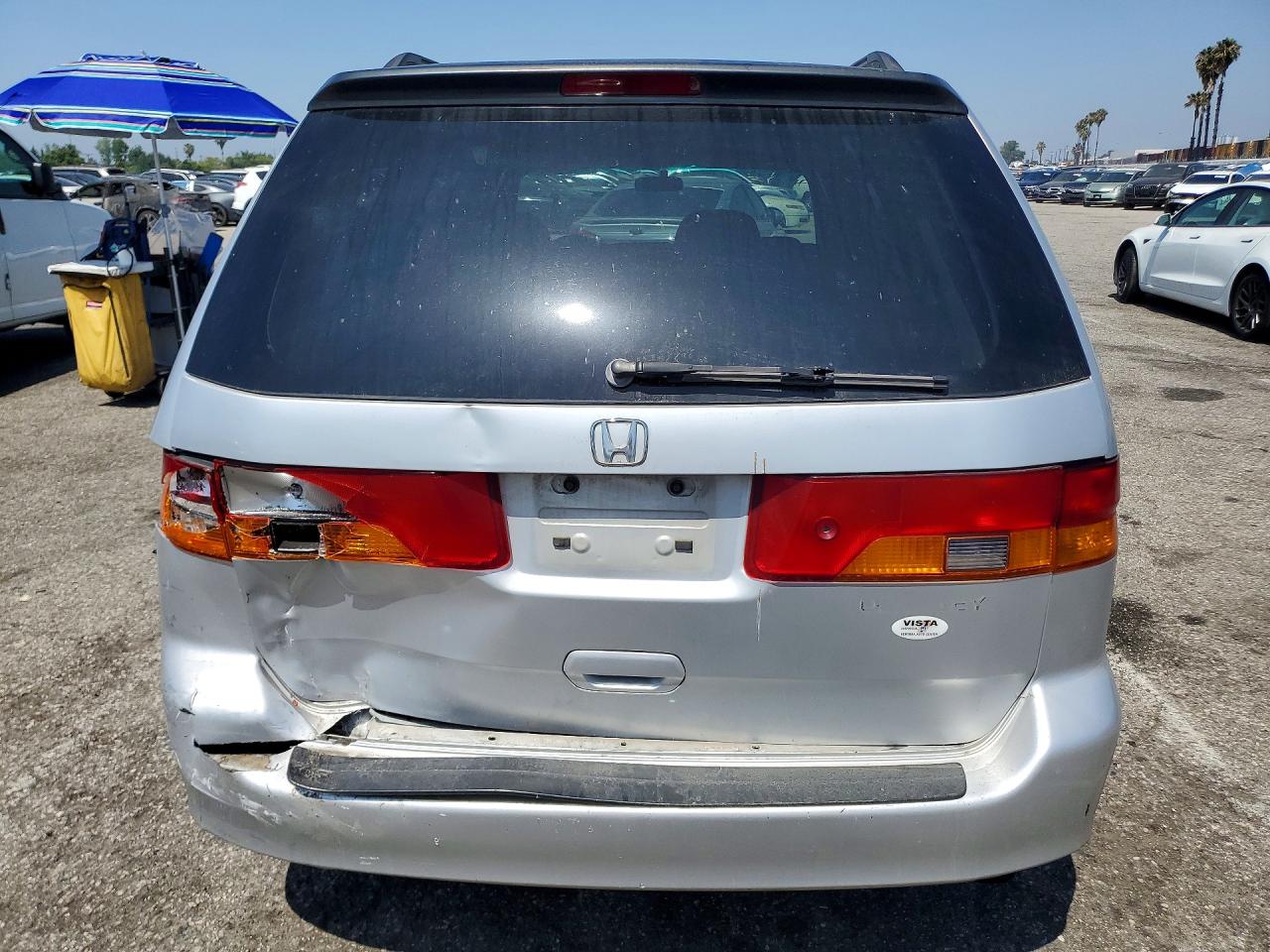 2004 Honda Odyssey Exl Silver vin: 5FNRL18974B022933