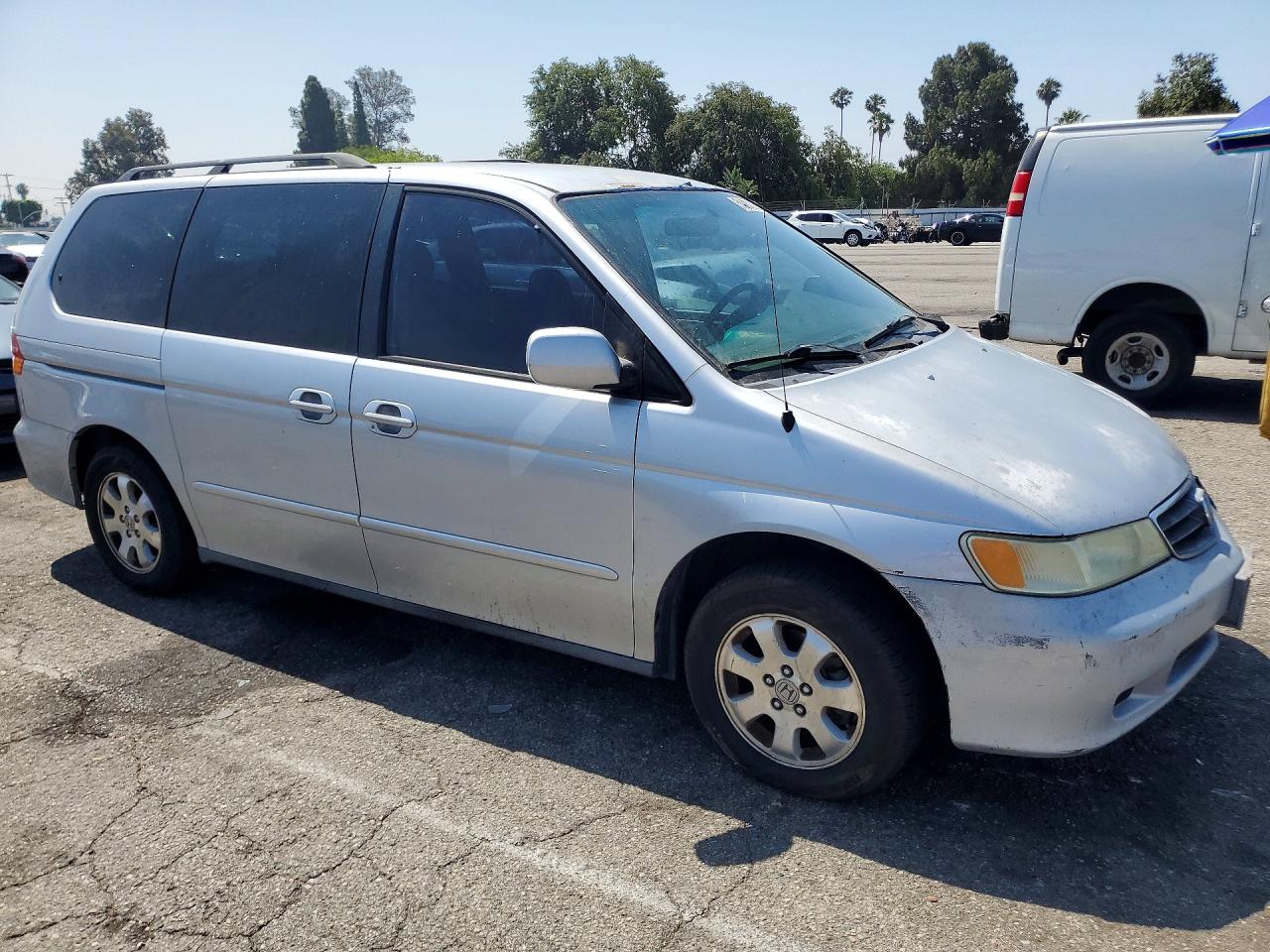2004 Honda Odyssey Exl Silver vin: 5FNRL18974B022933