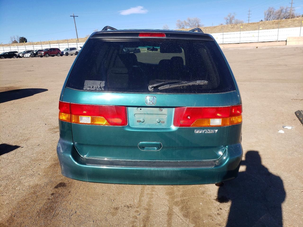 2002 Honda Odyssey Exl Green vin: 5FNRL18982B009248