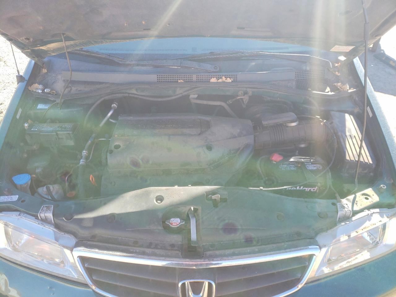 2002 Honda Odyssey Exl Green vin: 5FNRL18982B009248