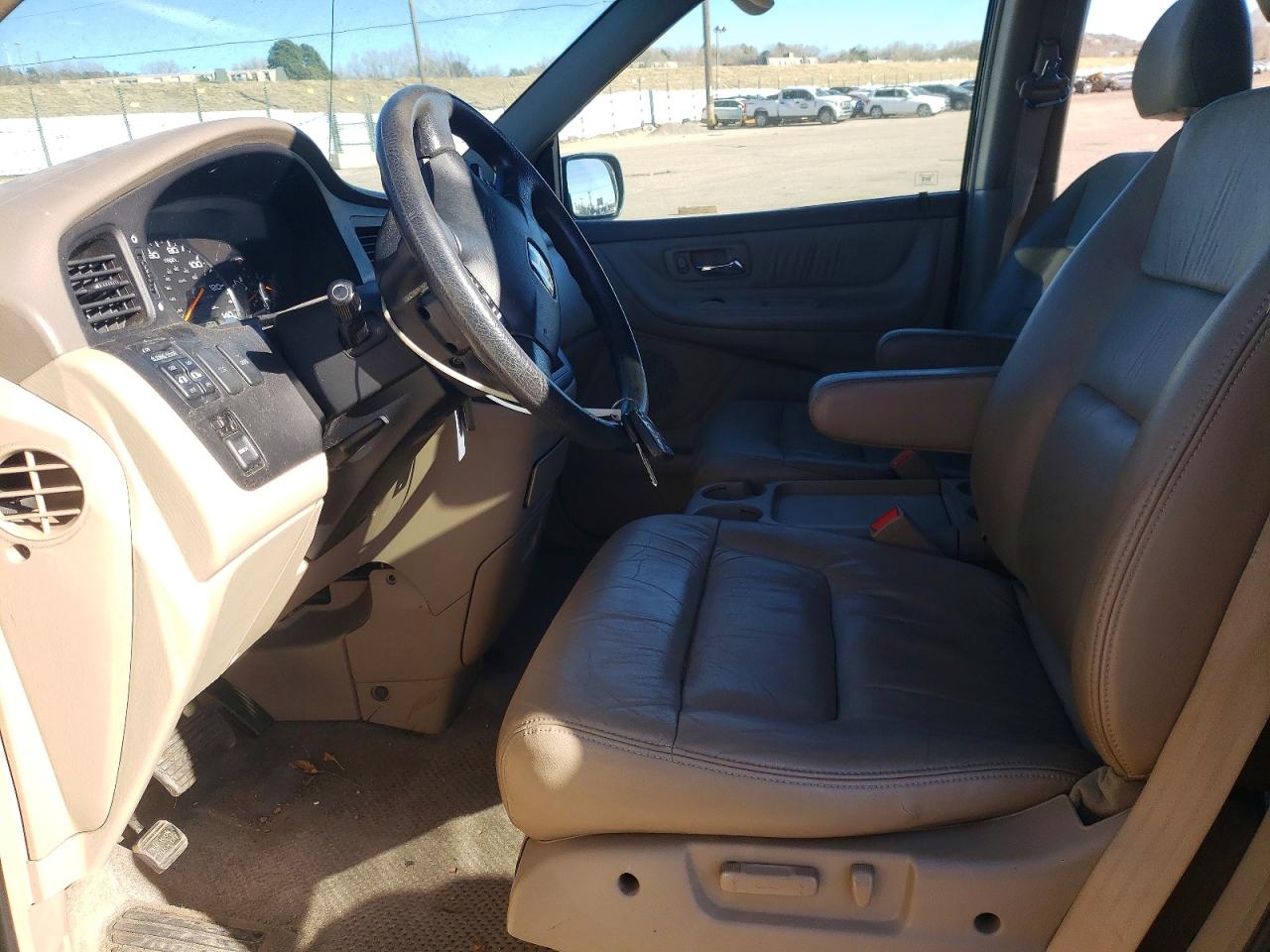 2002 Honda Odyssey Exl Green vin: 5FNRL18982B009248