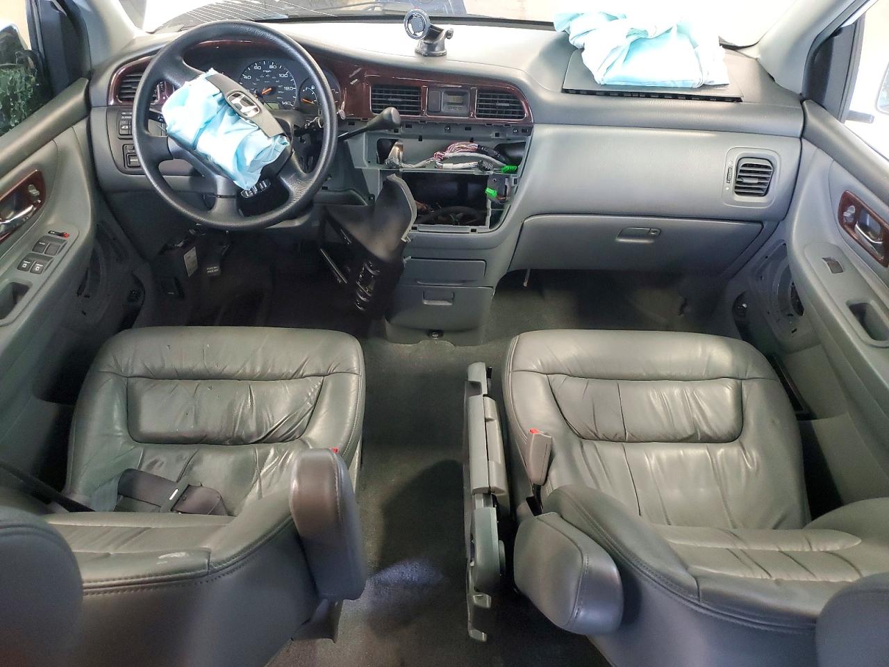 2003 Honda Odyssey Exl White vin: 5FNRL18983B022017
