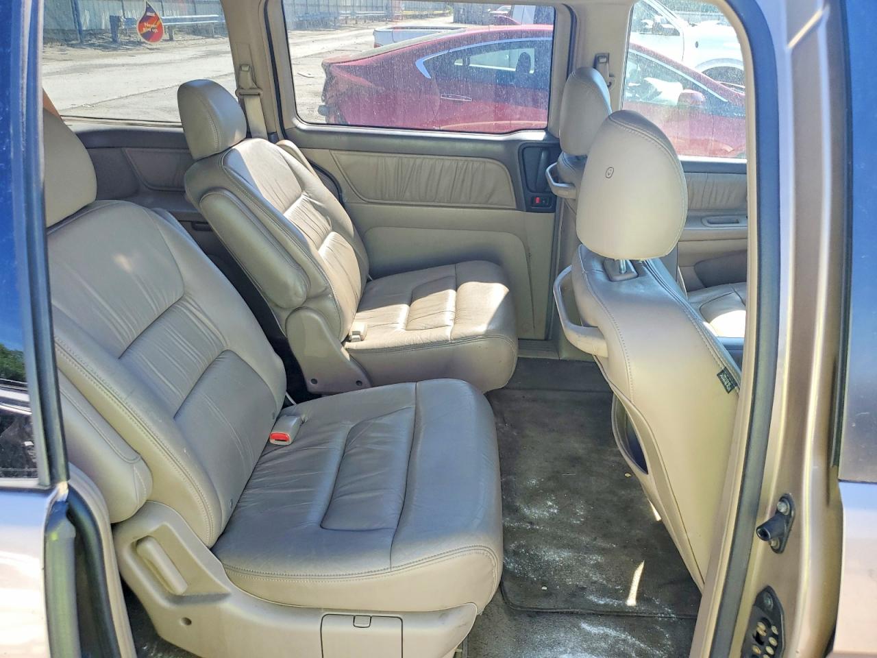 2003 Honda Odyssey Exl Tan vin: 5FNRL18983B045734