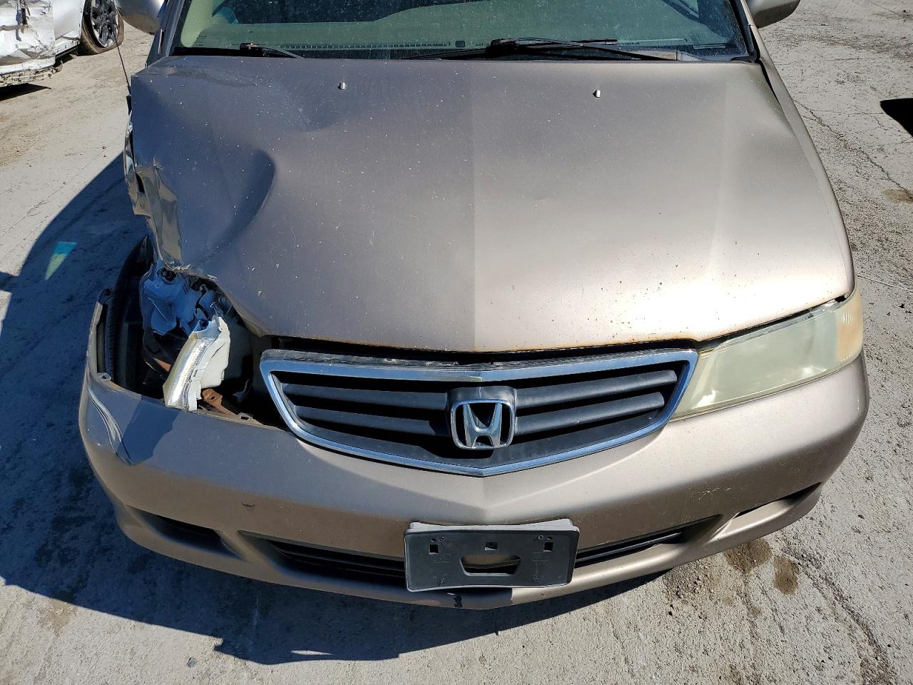 2003 Honda Odyssey Exl Tan vin: 5FNRL18983B045734
