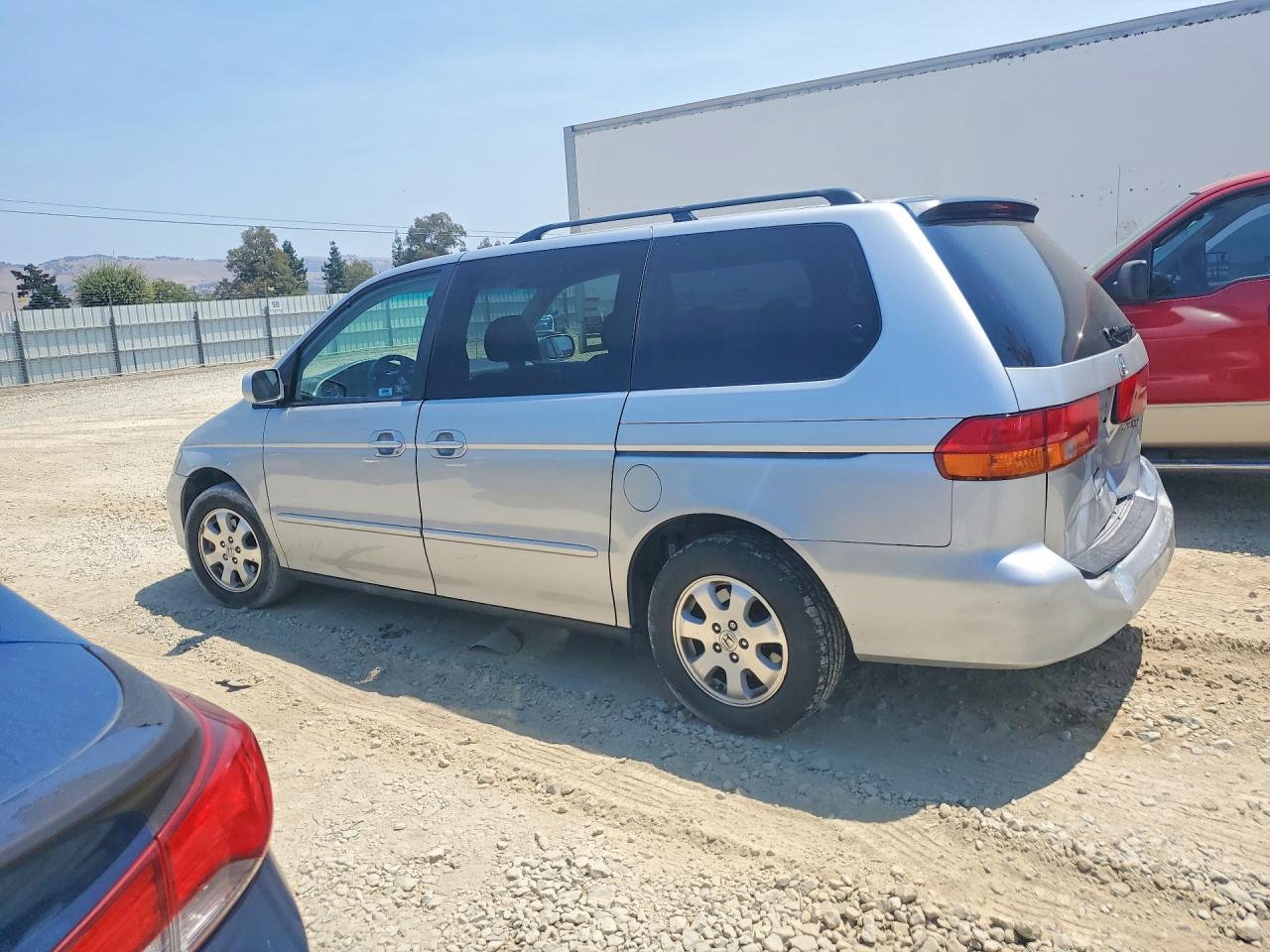 2003 Honda Odyssey Exl Silver vin: 5FNRL18983B116401