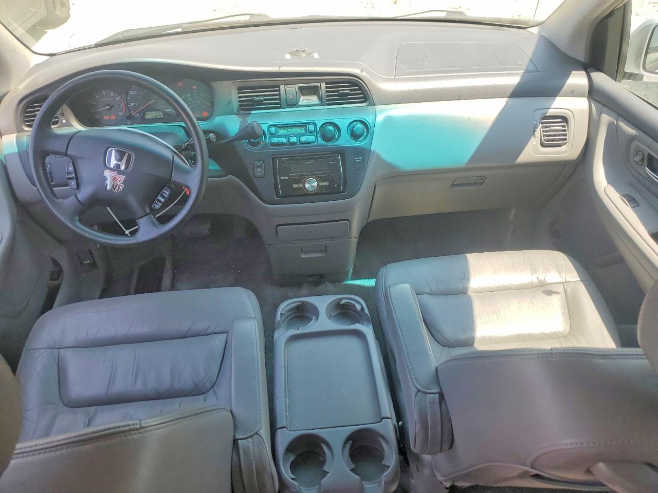2003 Honda Odyssey Exl Silver vin: 5FNRL18983B116401