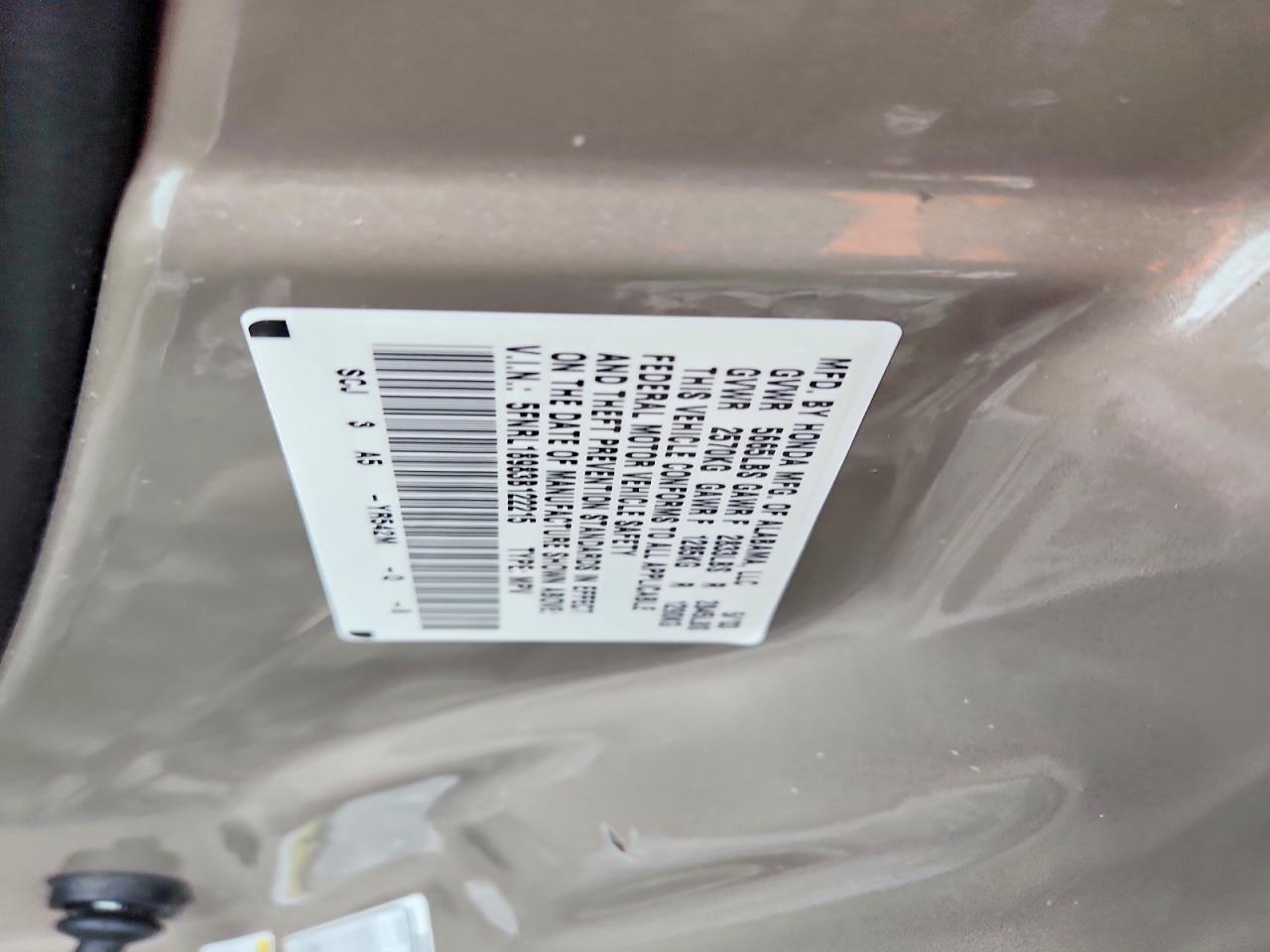 2003 Honda Odyssey Exl Silver vin: 5FNRL18983B122215