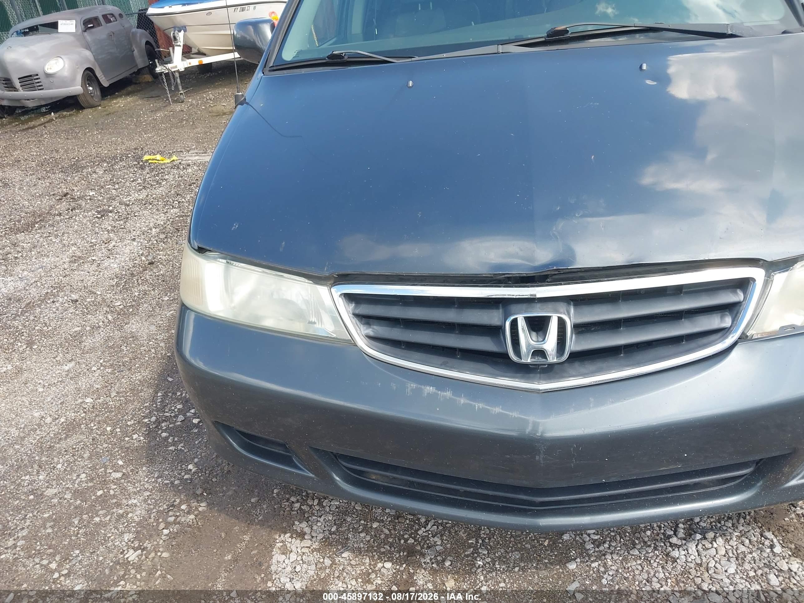 2004 Honda Odyssey Ex-l Green vin: 5FNRL18984B009415