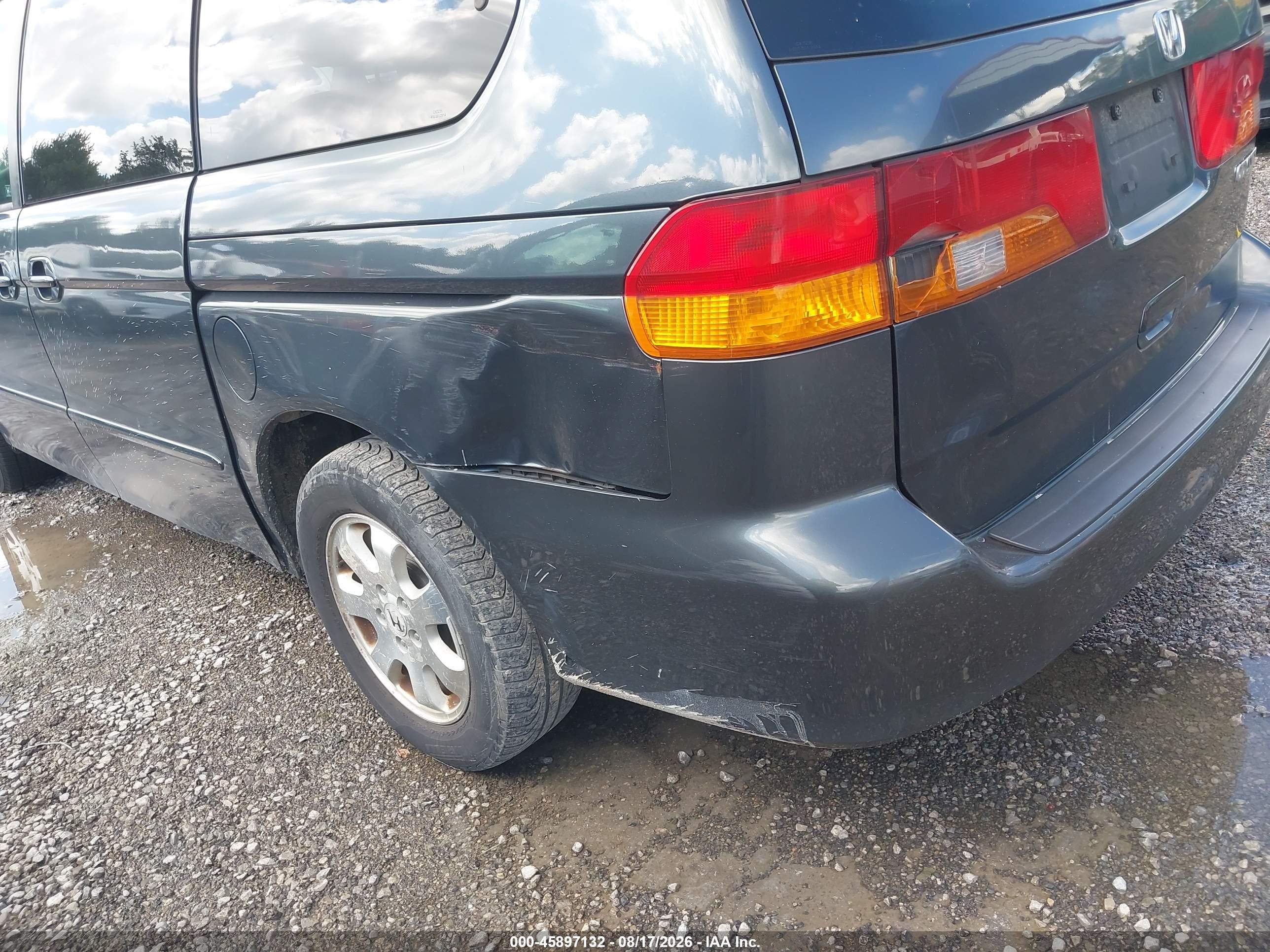 2004 Honda Odyssey Ex-l Green vin: 5FNRL18984B009415