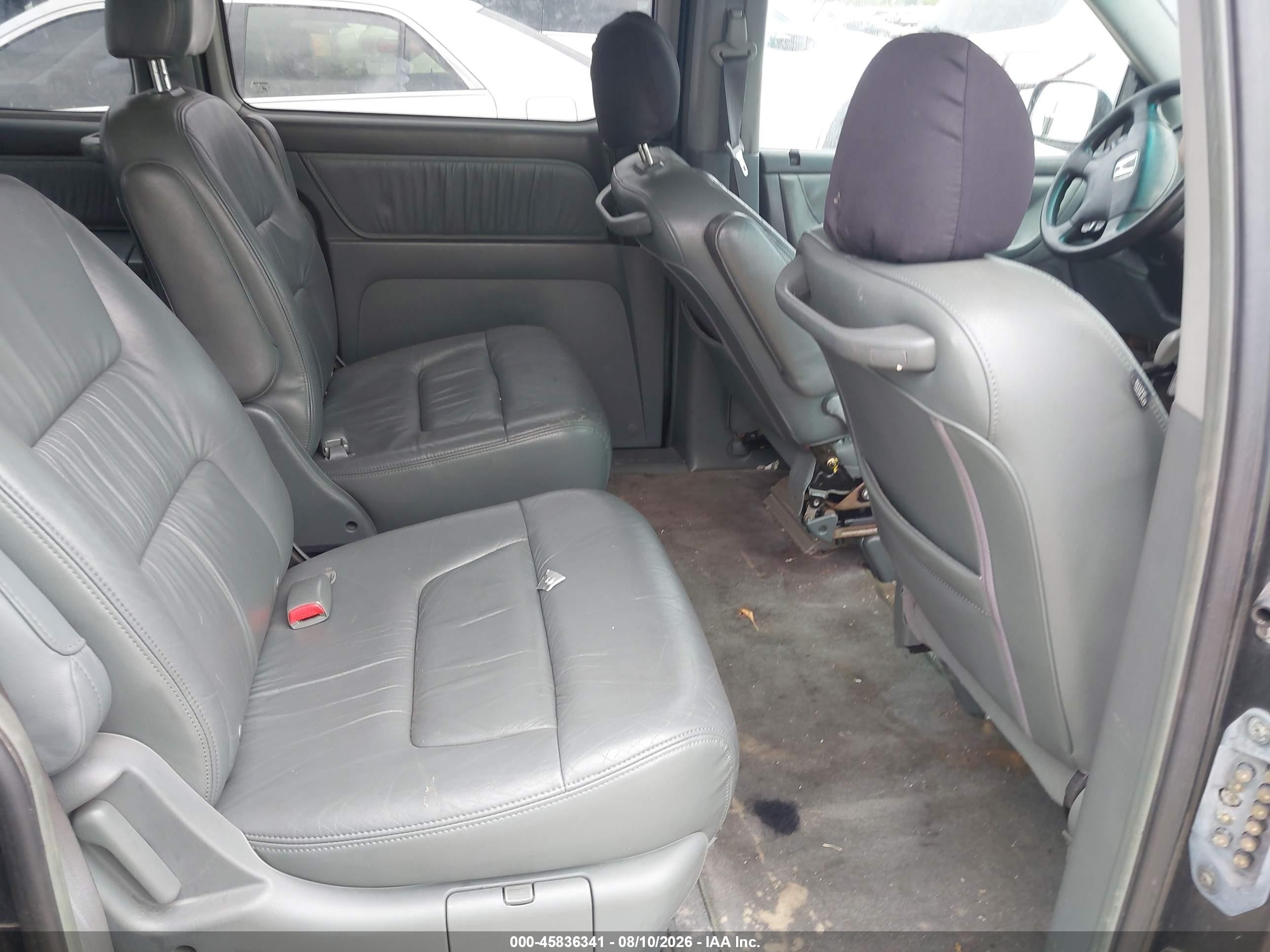 2004 Honda Odyssey Ex-l Blue vin: 5FNRL18984B027946