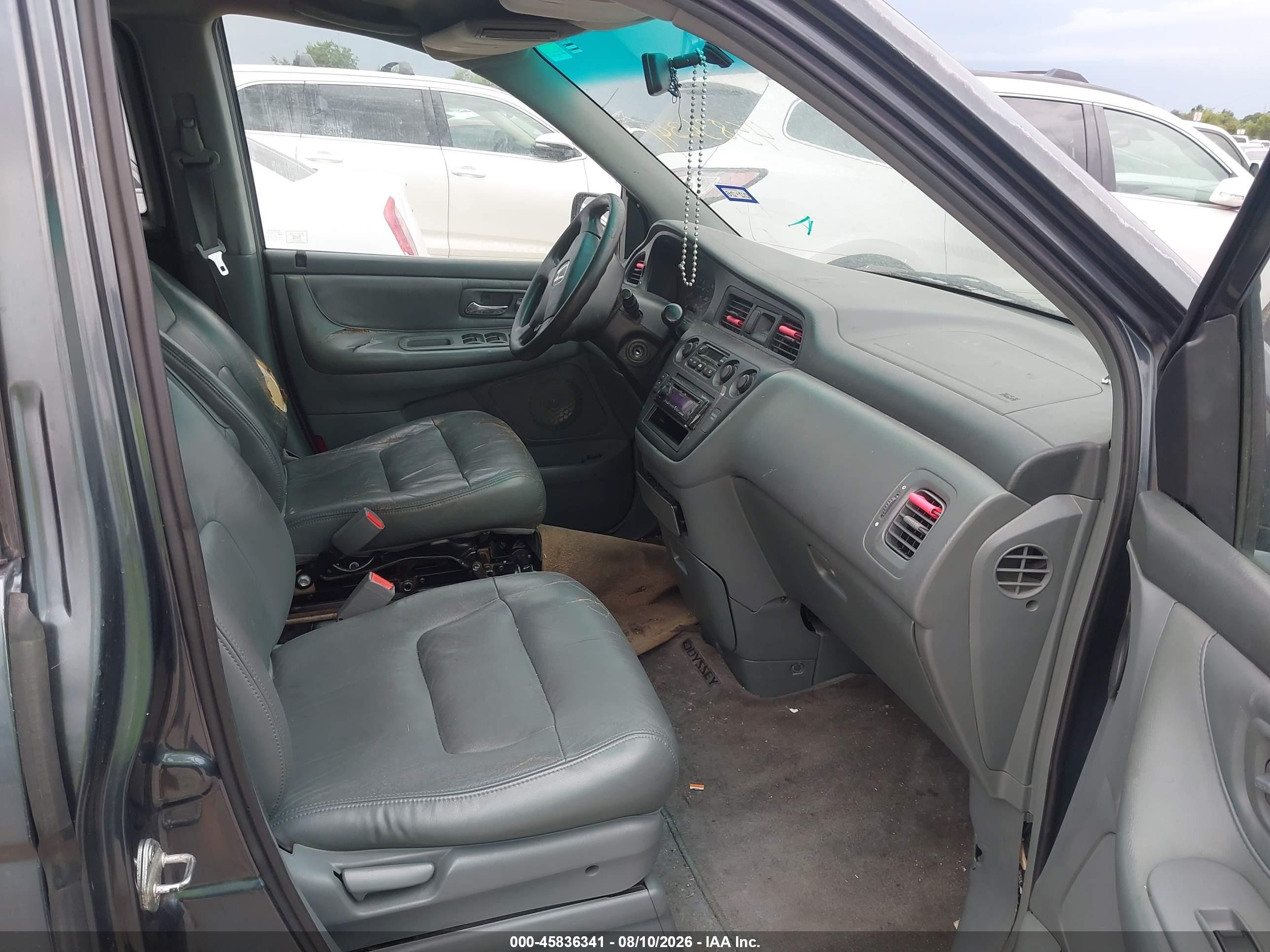 2004 Honda Odyssey Ex-l Blue vin: 5FNRL18984B027946