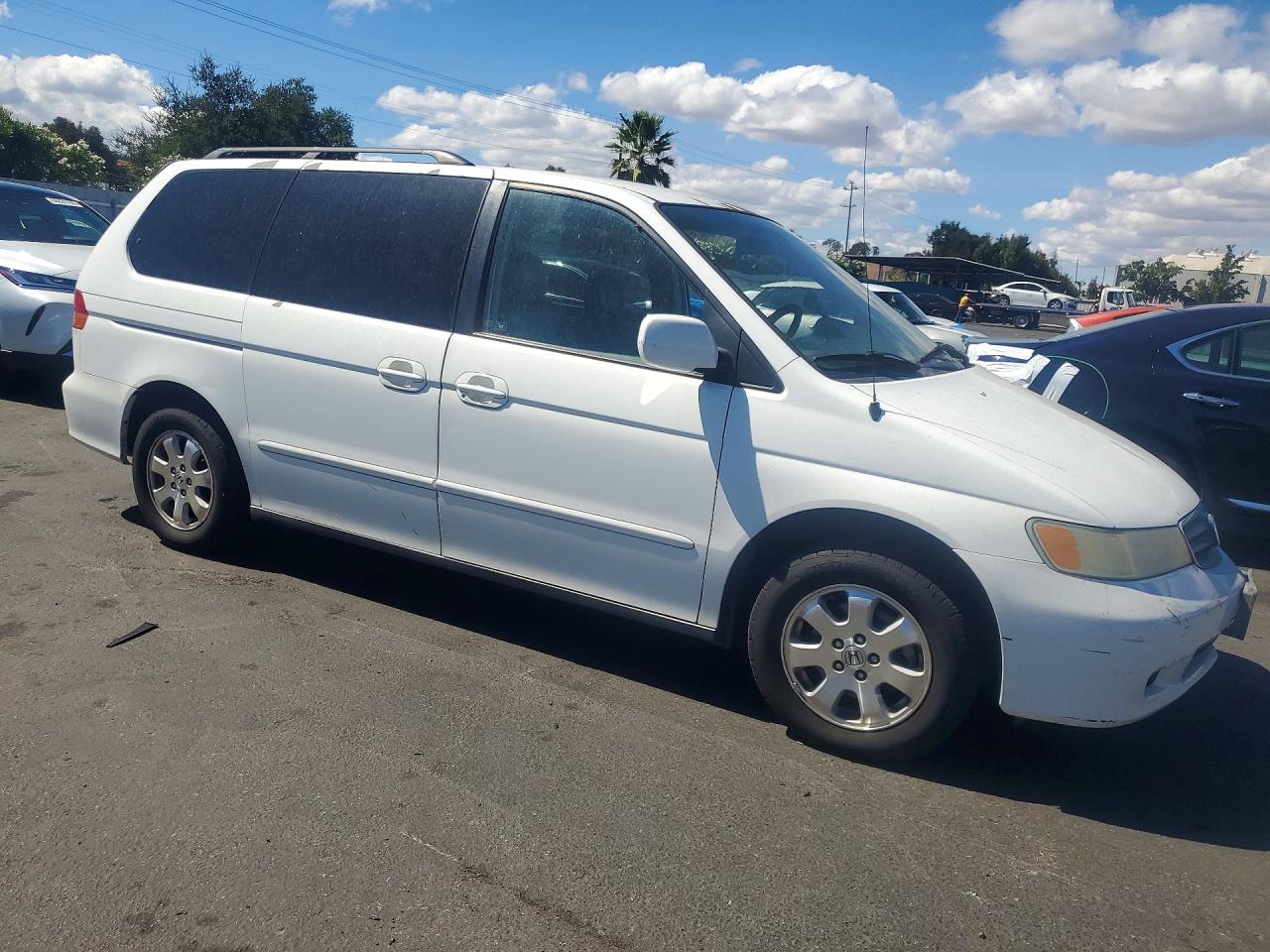 2004 Honda Odyssey Exl Белый vin: 5FNRL18984B061370