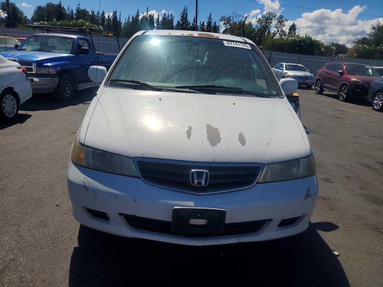 2004 Honda Odyssey Exl Белый vin: 5FNRL18984B061370