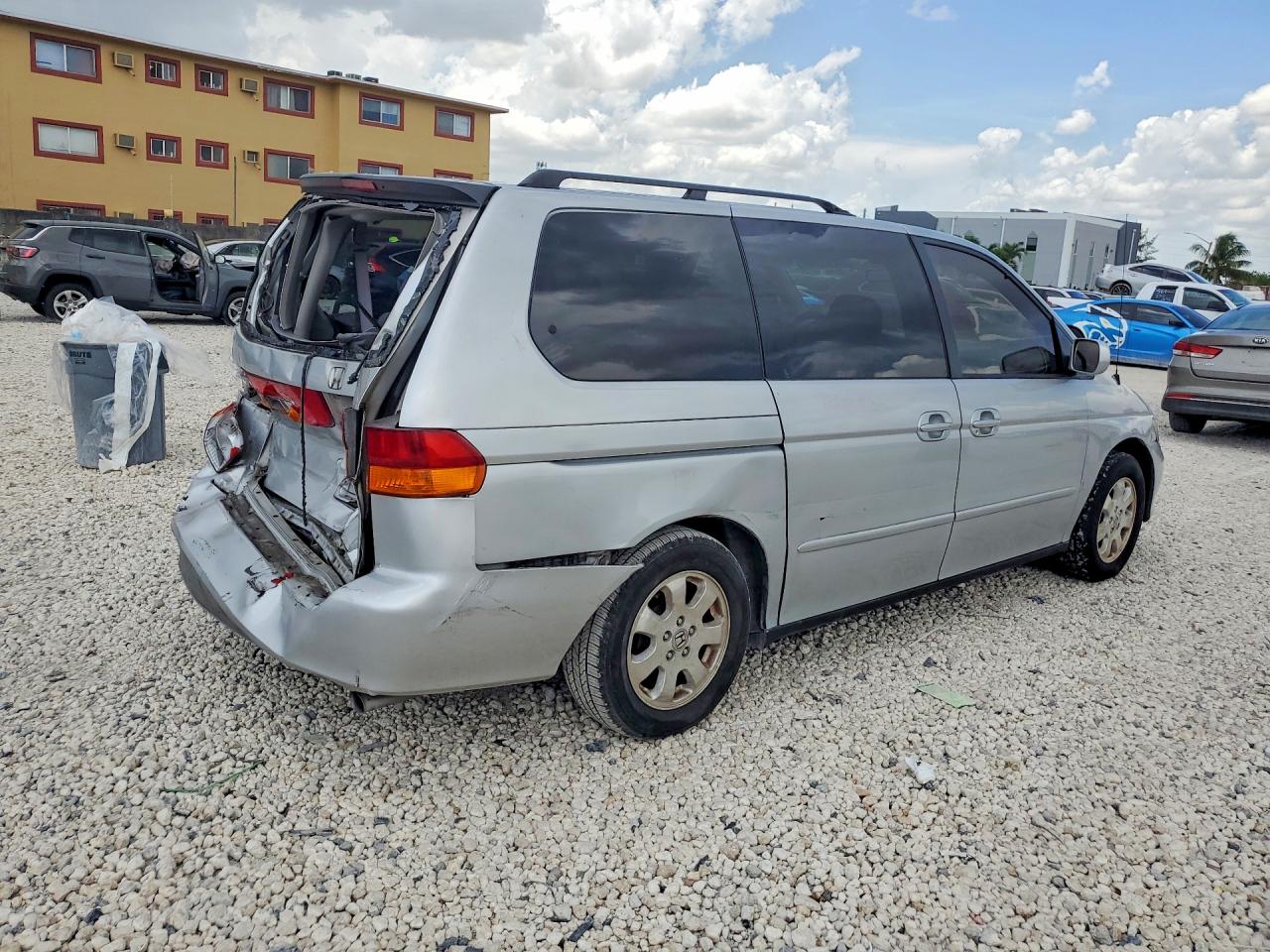 2002 Honda Odyssey Exl Серебряный vin: 5FNRL18992B039925