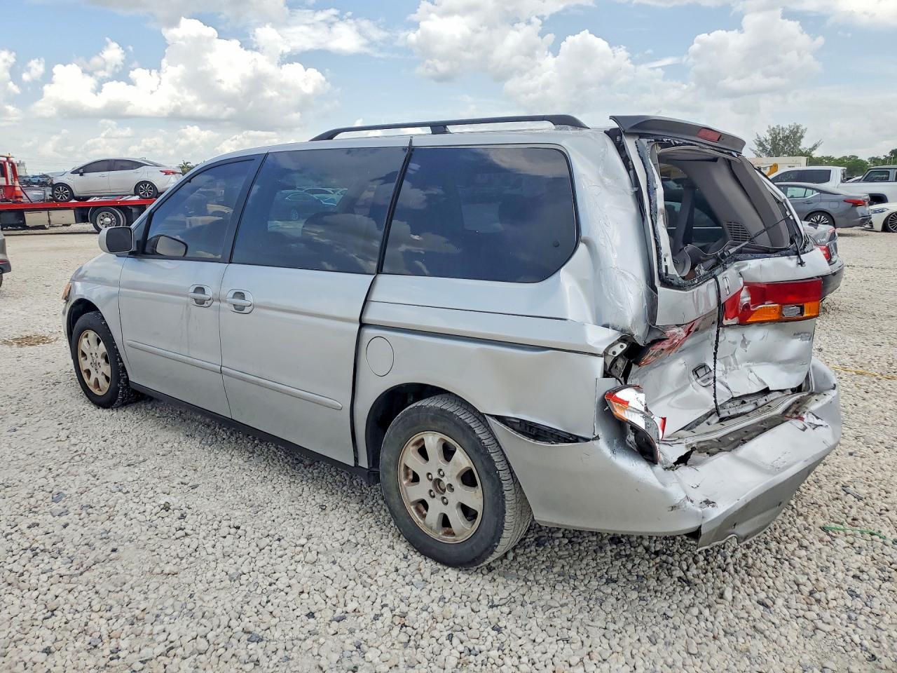 2002 Honda Odyssey Exl Серебряный vin: 5FNRL18992B039925