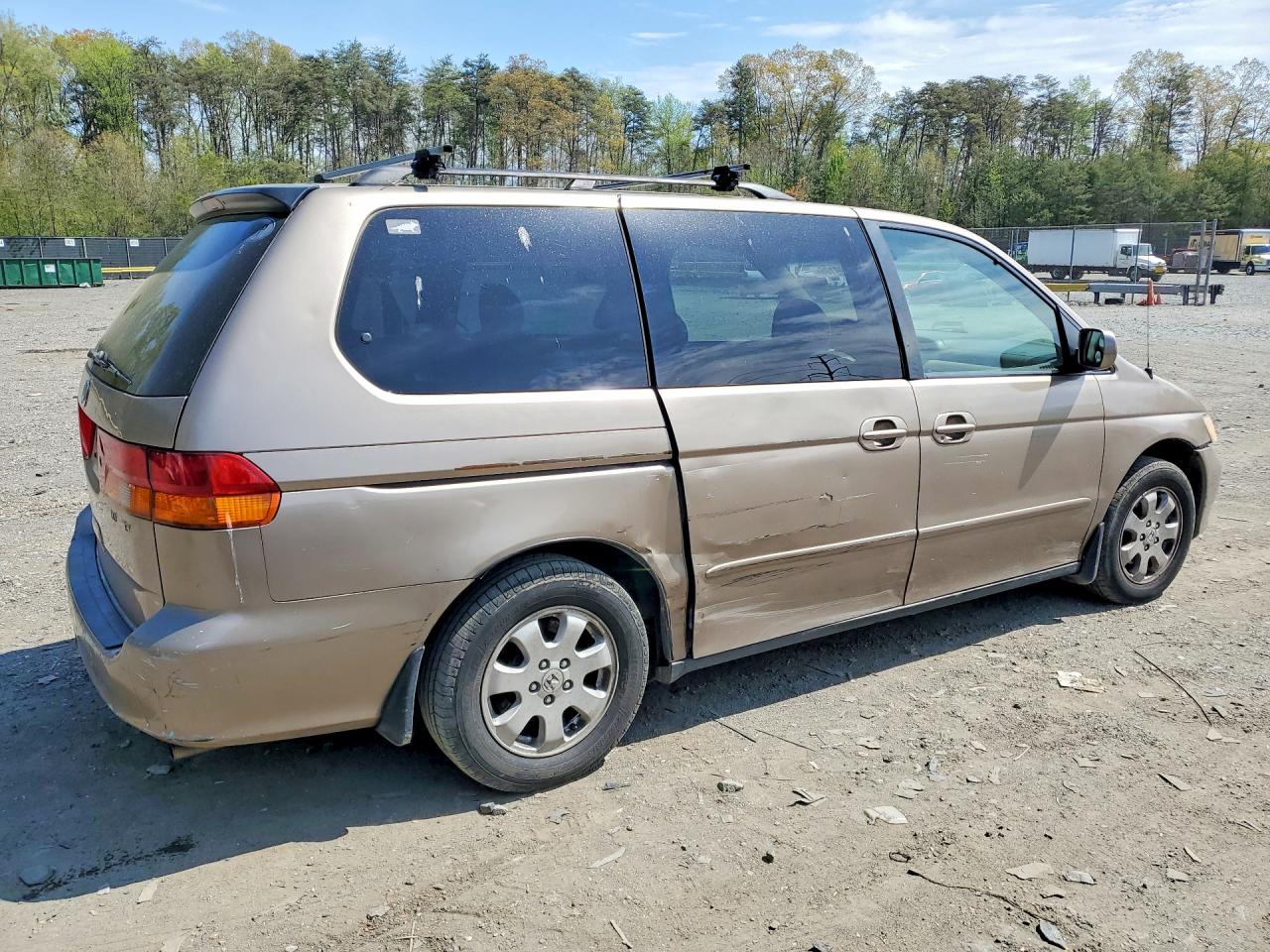 2004 Honda Odyssey Exl Gold vin: 5FNRL18994B090800