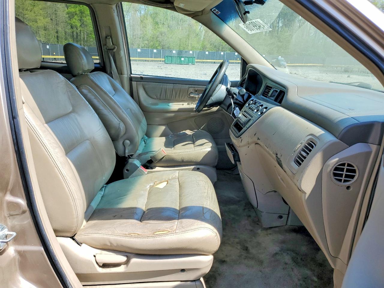 2004 Honda Odyssey Exl Gold vin: 5FNRL18994B090800