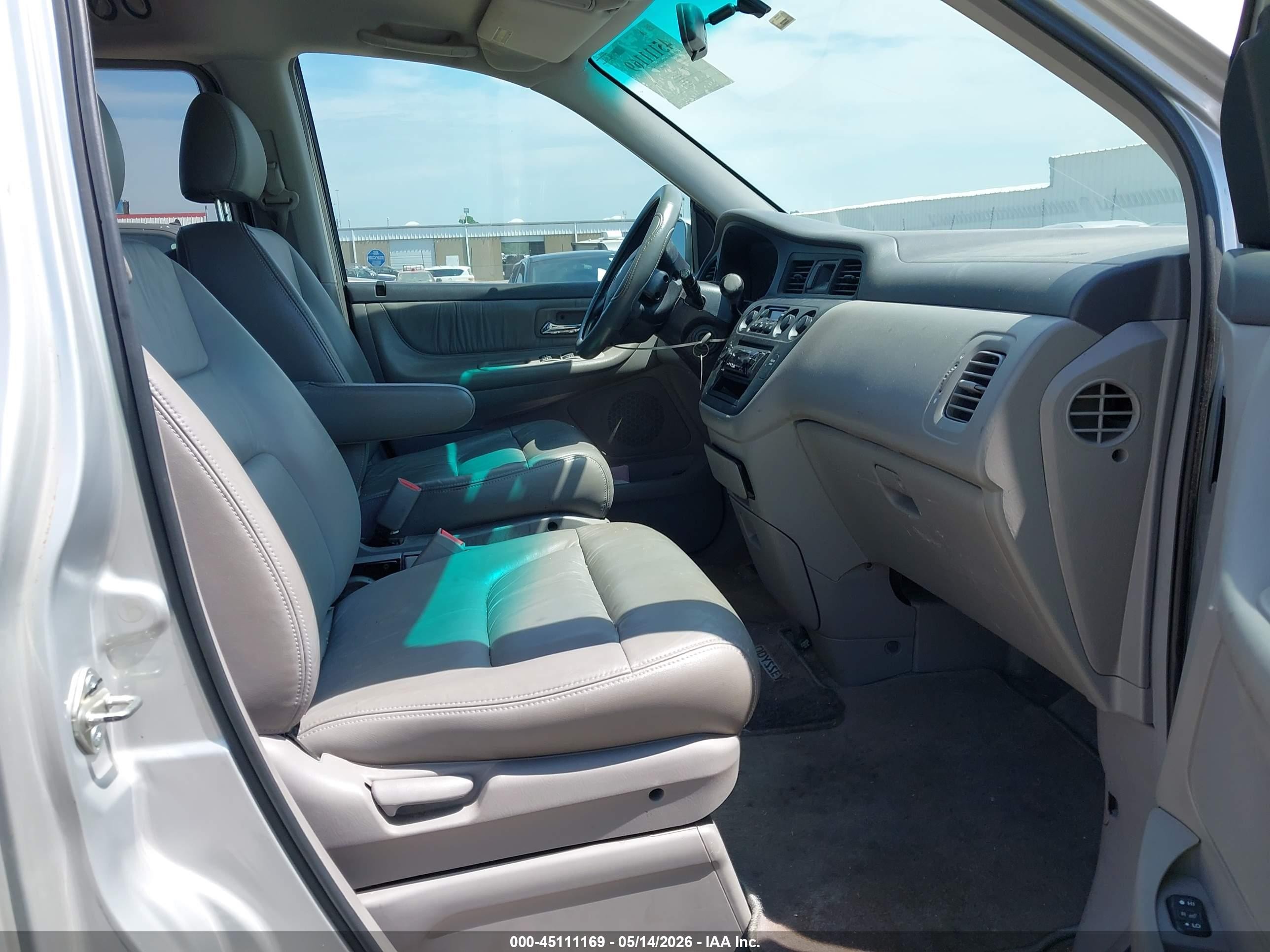 2004 Honda Odyssey Ex-l Gray vin: 5FNRL18994B106543