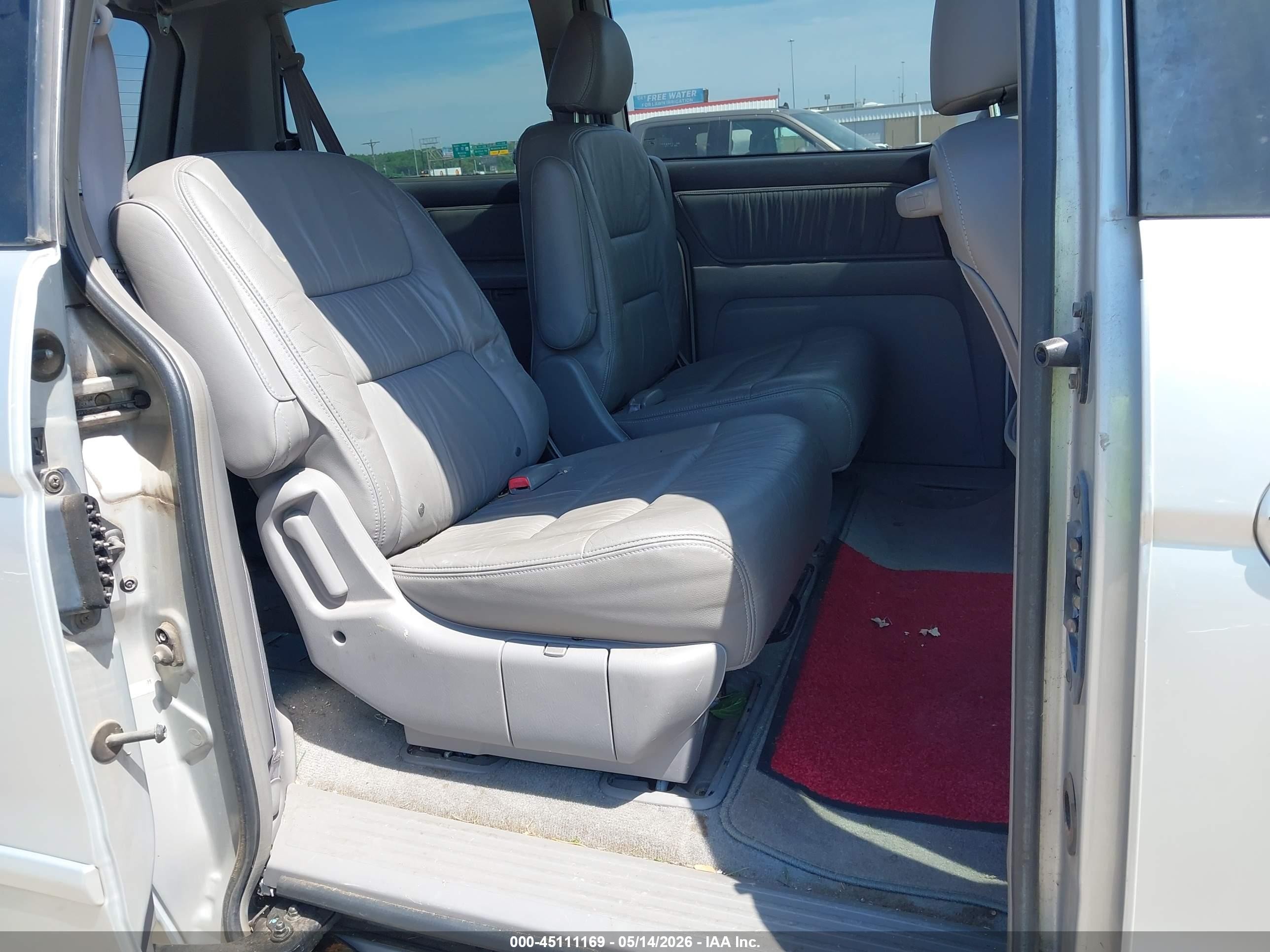 2004 Honda Odyssey Ex-l Gray vin: 5FNRL18994B106543