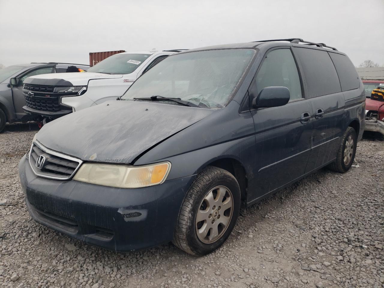 2004 Honda Odyssey Exl Charcoal vin: 5FNRL189X4B082785