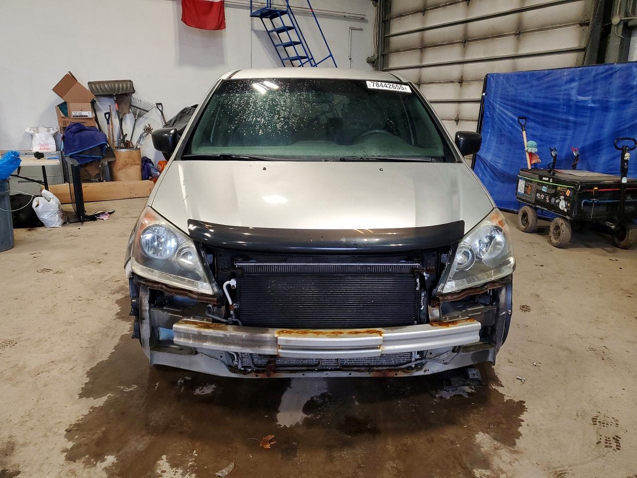 2009 Honda Odyssey Lx Серебряный vin: 5FNRL38179B501124