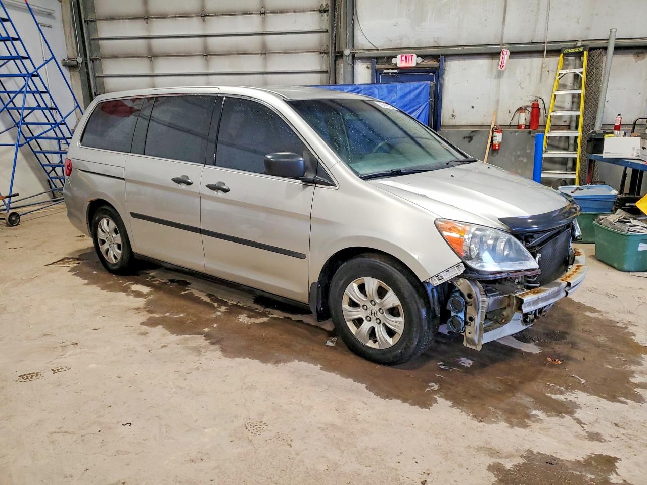 2009 Honda Odyssey Lx Серебряный vin: 5FNRL38179B501124