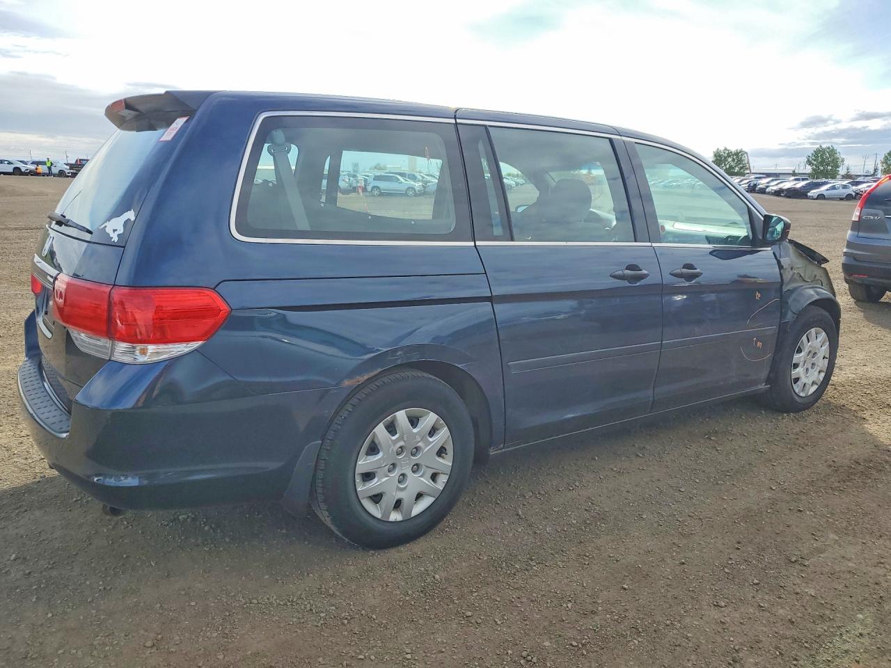 2009 Honda Odyssey Lx Blue vin: 5FNRL38199B502520