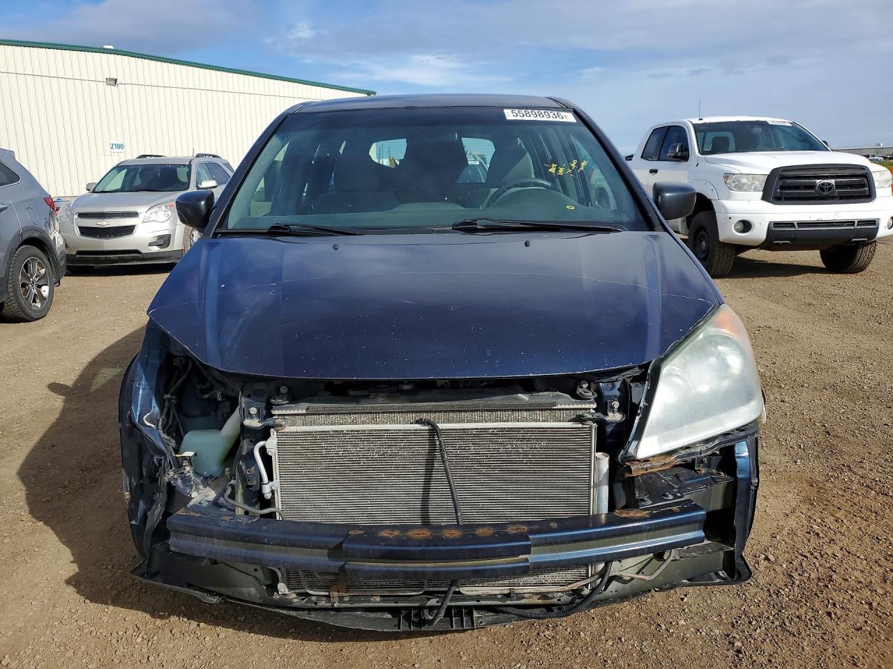 2009 Honda Odyssey Lx Blue vin: 5FNRL38199B502520