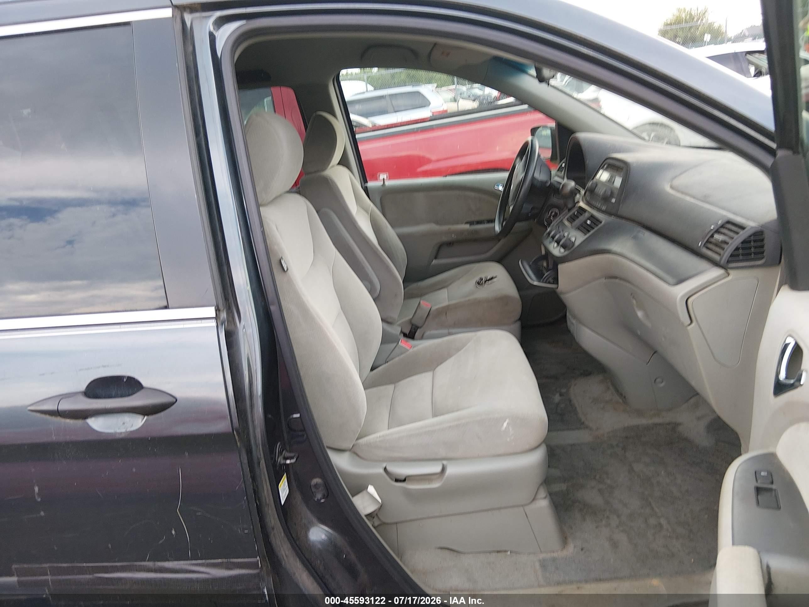 2006 Honda Odyssey Lx Gray vin: 5FNRL38206B079766