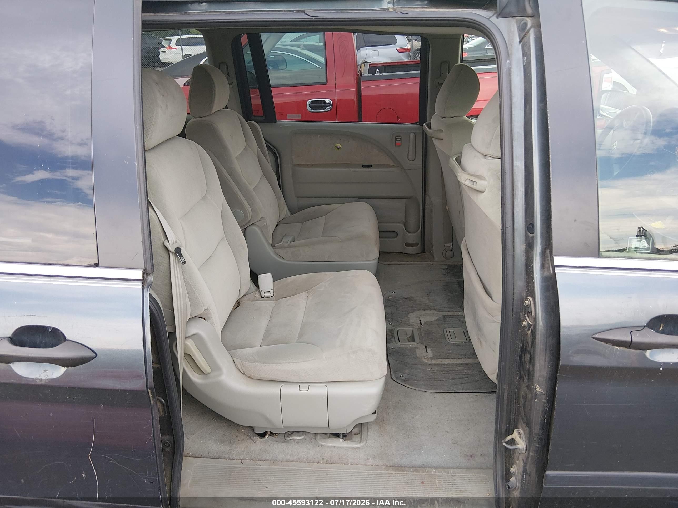 2006 Honda Odyssey Lx Gray vin: 5FNRL38206B079766