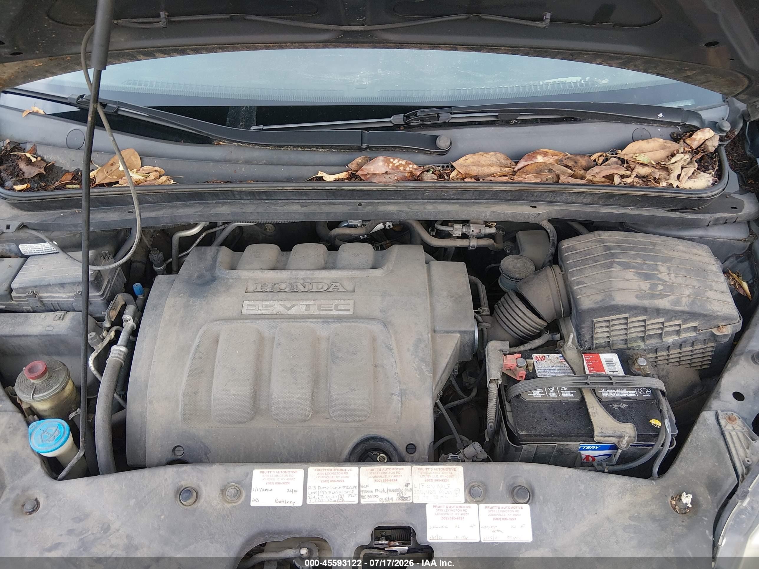 2006 Honda Odyssey Lx Gray vin: 5FNRL38206B079766