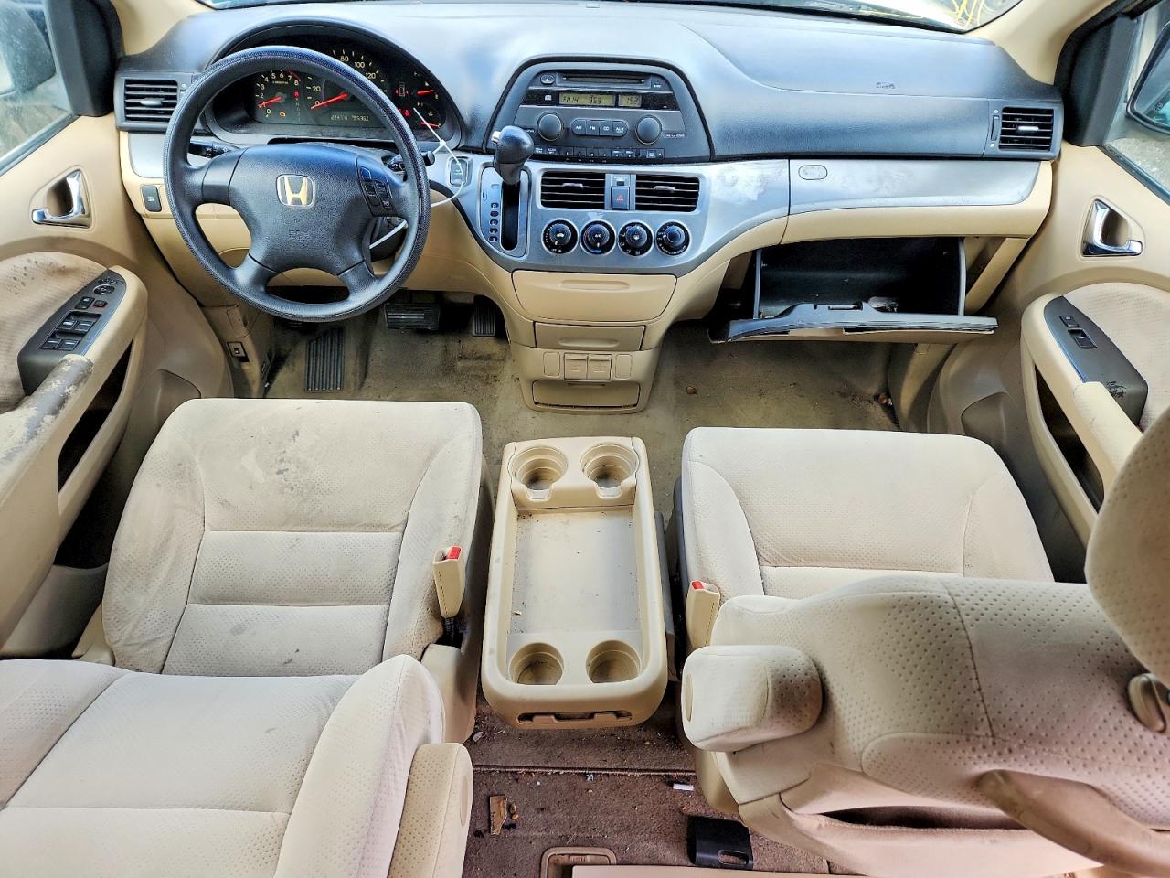2006 Honda Odyssey Lx Beige vin: 5FNRL38206B117402