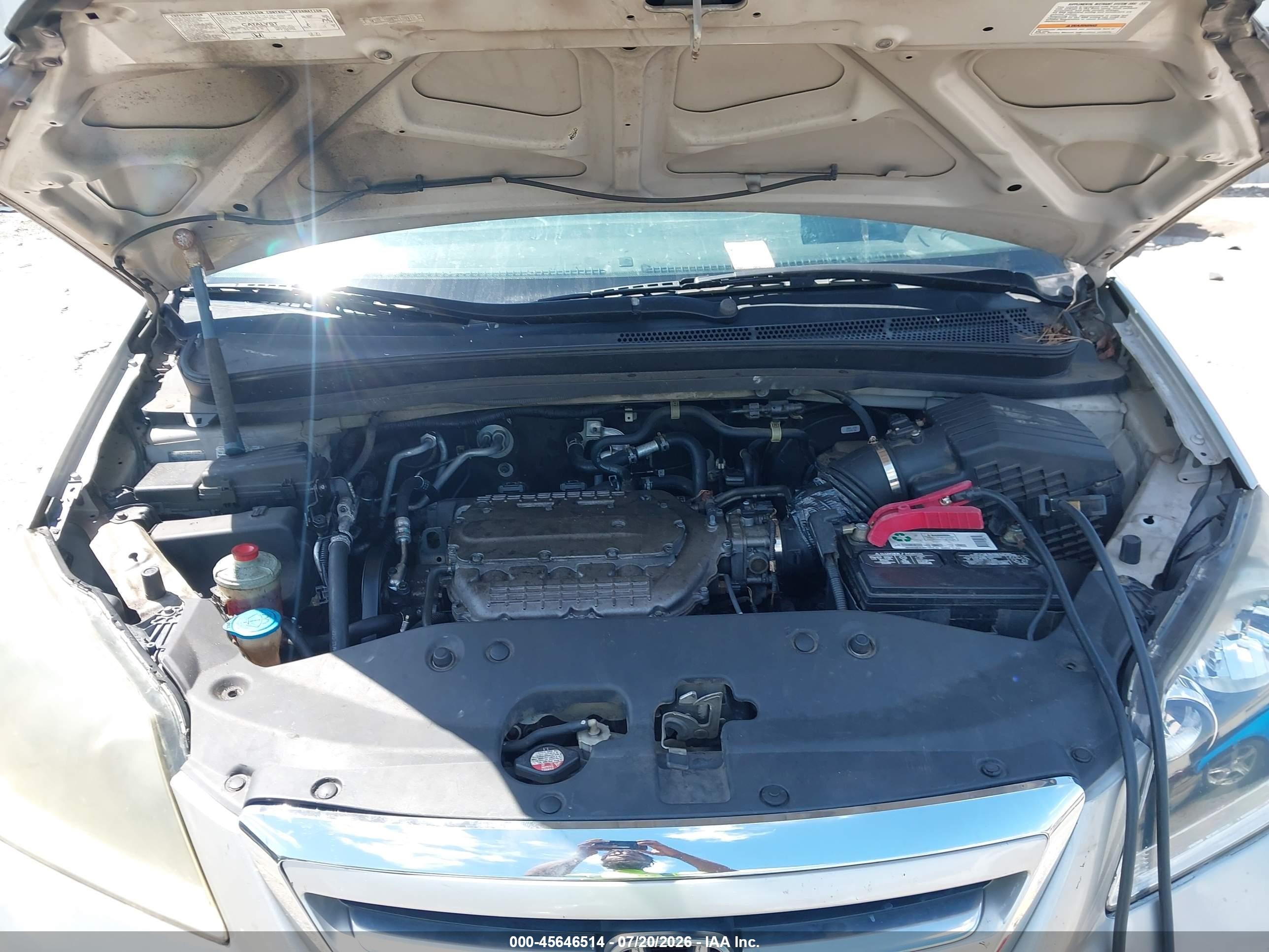 2007 Honda Odyssey Lx Silver vin: 5FNRL38207B129910