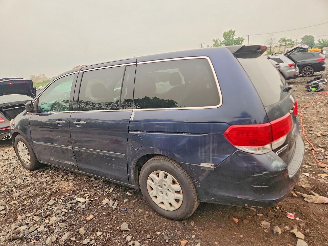 2008 Honda Odyssey Lx Blue vin: 5FNRL38208B049217