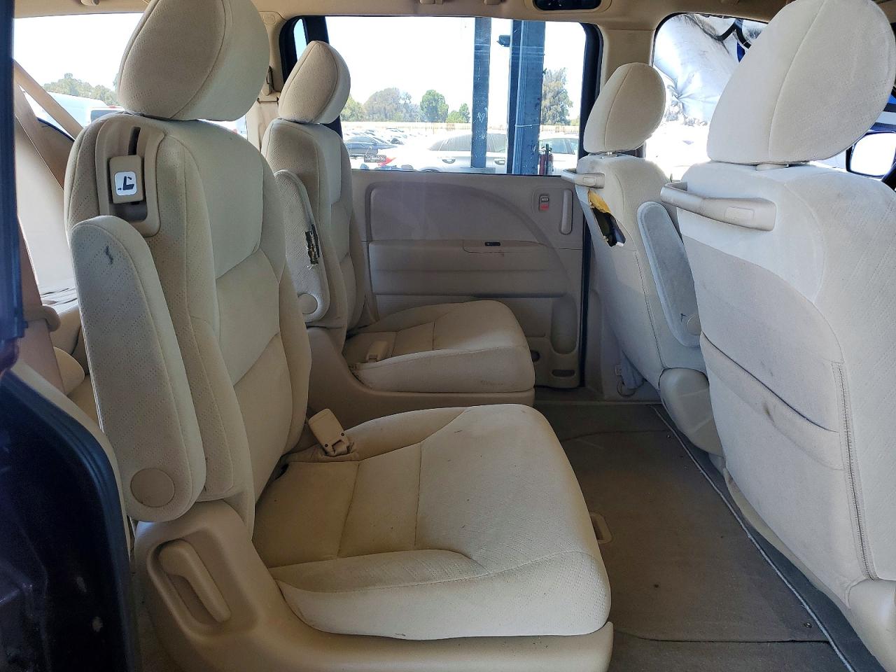 2008 Honda Odyssey Lx Maroon vin: 5FNRL38208B116107