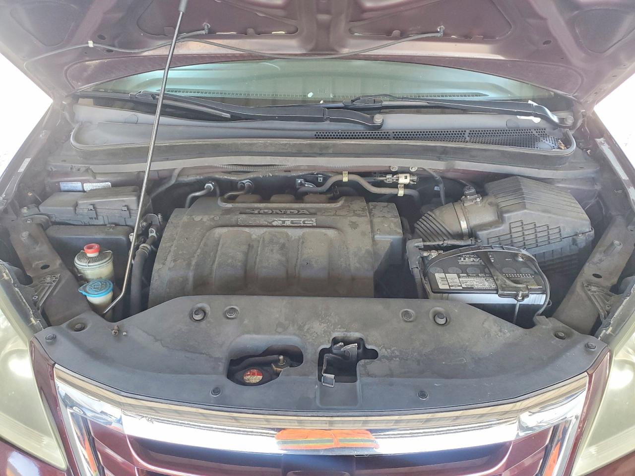 2008 Honda Odyssey Lx Maroon vin: 5FNRL38208B116107