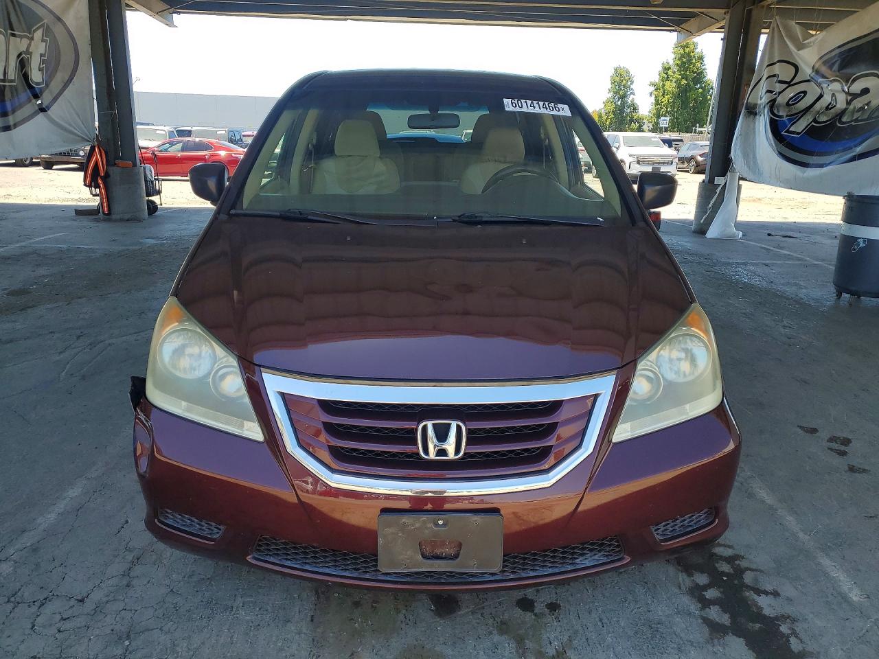 2008 Honda Odyssey Lx Maroon vin: 5FNRL38208B116107
