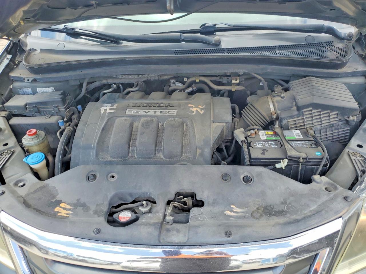 2008 Honda Odyssey Lx Gray vin: 5FNRL38218B041384