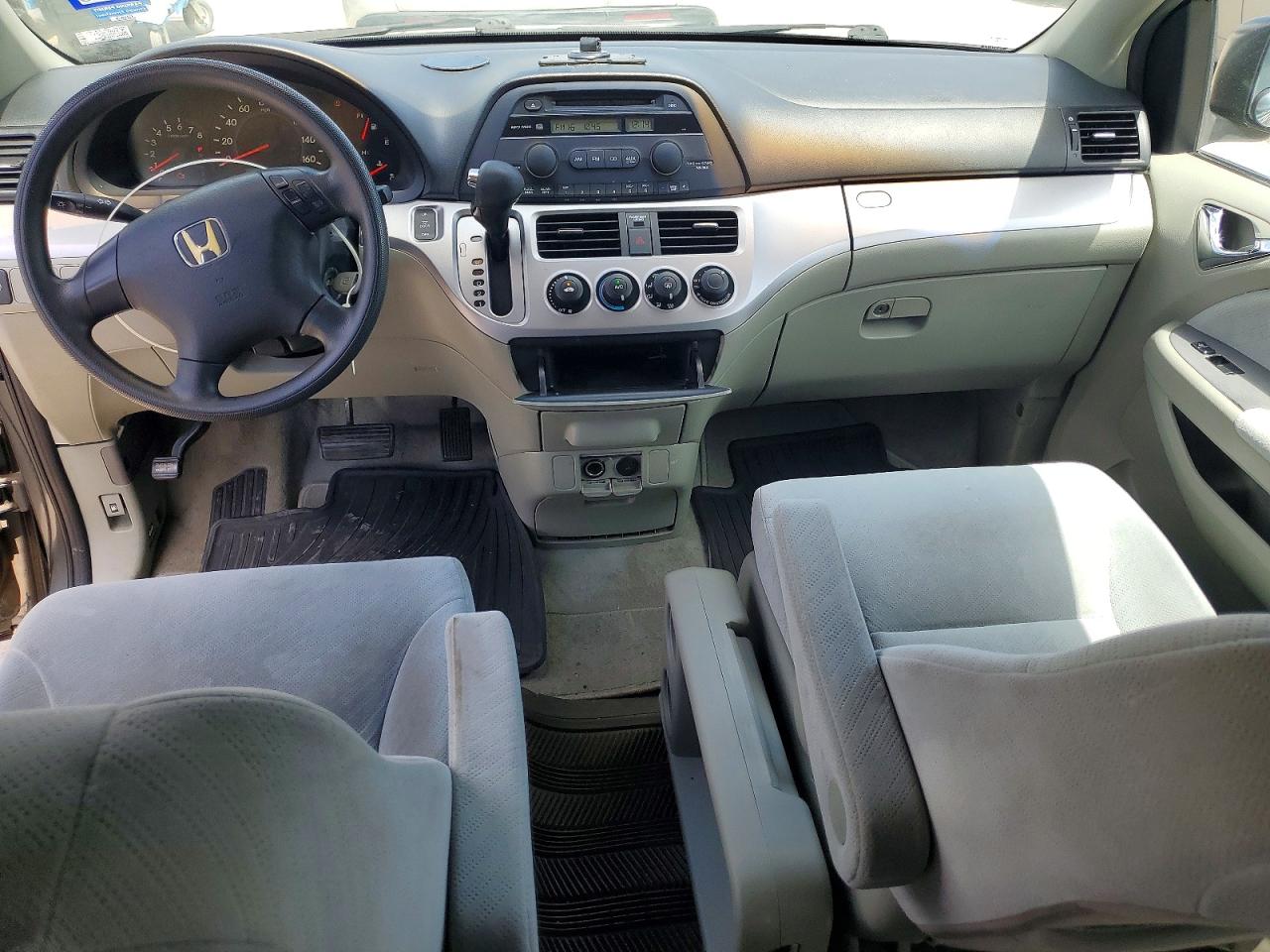 2008 Honda Odyssey Lx Gray vin: 5FNRL38218B041384