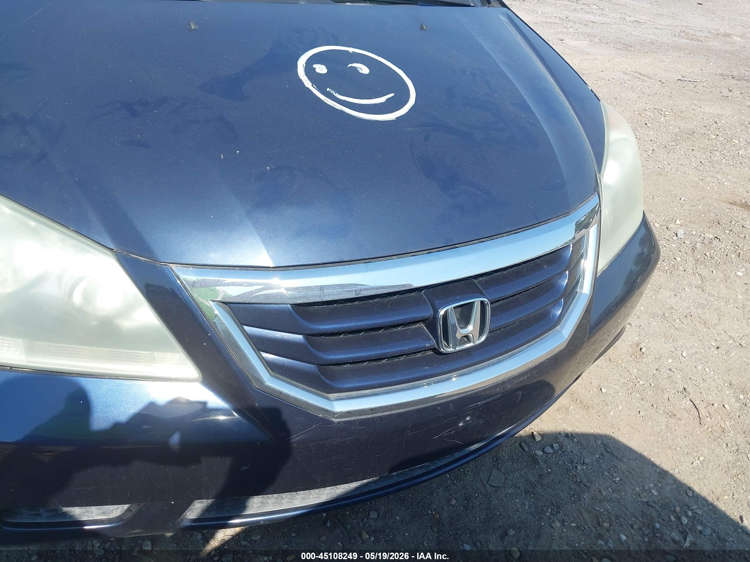 2008 Honda Odyssey Lx Blue vin: 5FNRL38218B055575