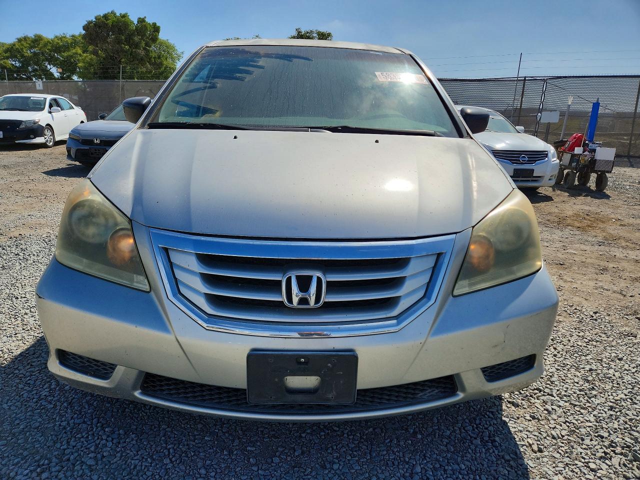 2008 Honda Odyssey Lx Серебряный vin: 5FNRL38218B072876