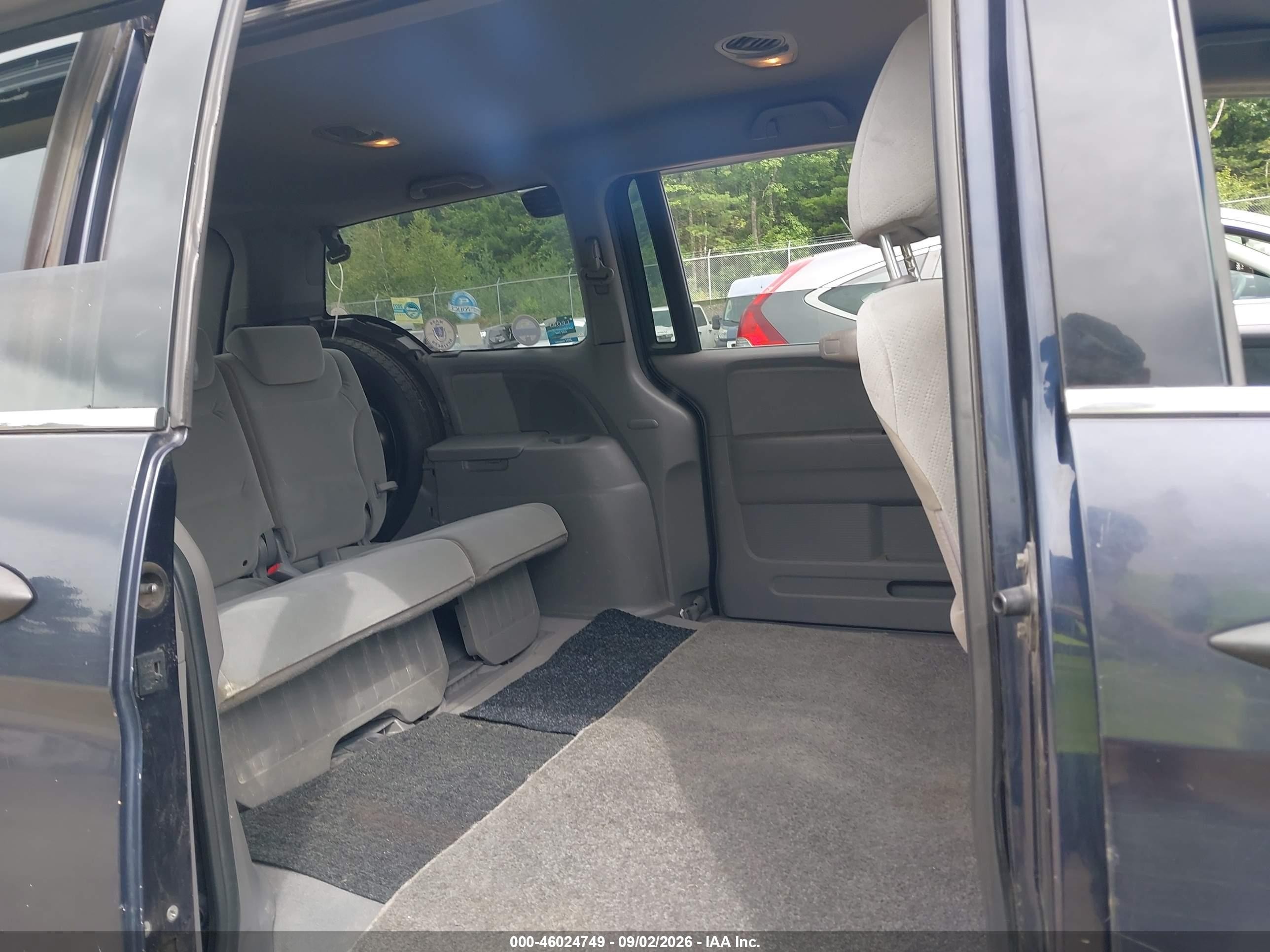 2008 Honda Odyssey Lx Blue vin: 5FNRL38218B080735