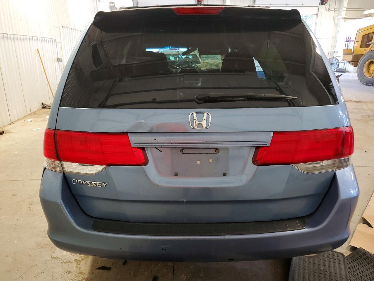 2009 Honda Odyssey Lx Blue vin: 5FNRL38219B043315